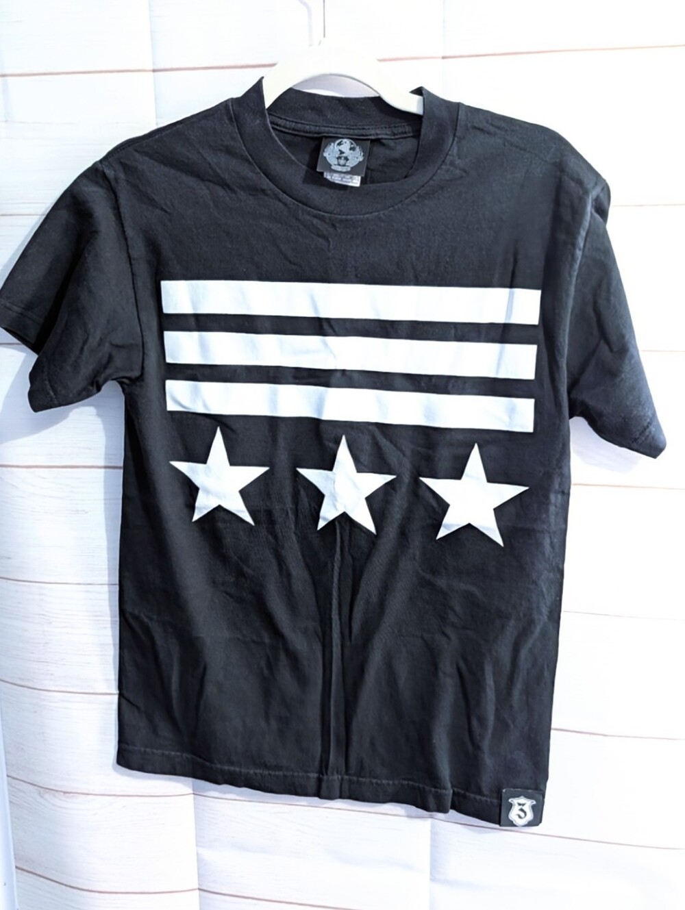 Inner Circle Clothing Black Graphic Tee with The IC3 Tag Size Small